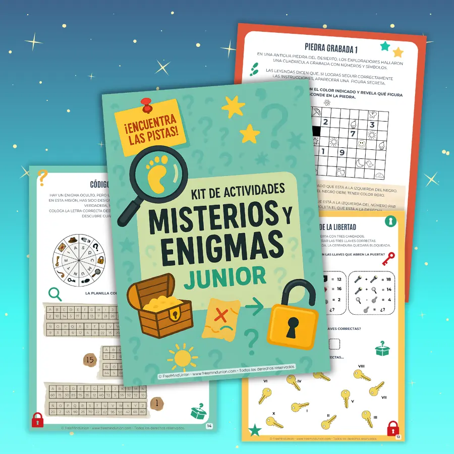 Kit Misterios y Enigmas Junior